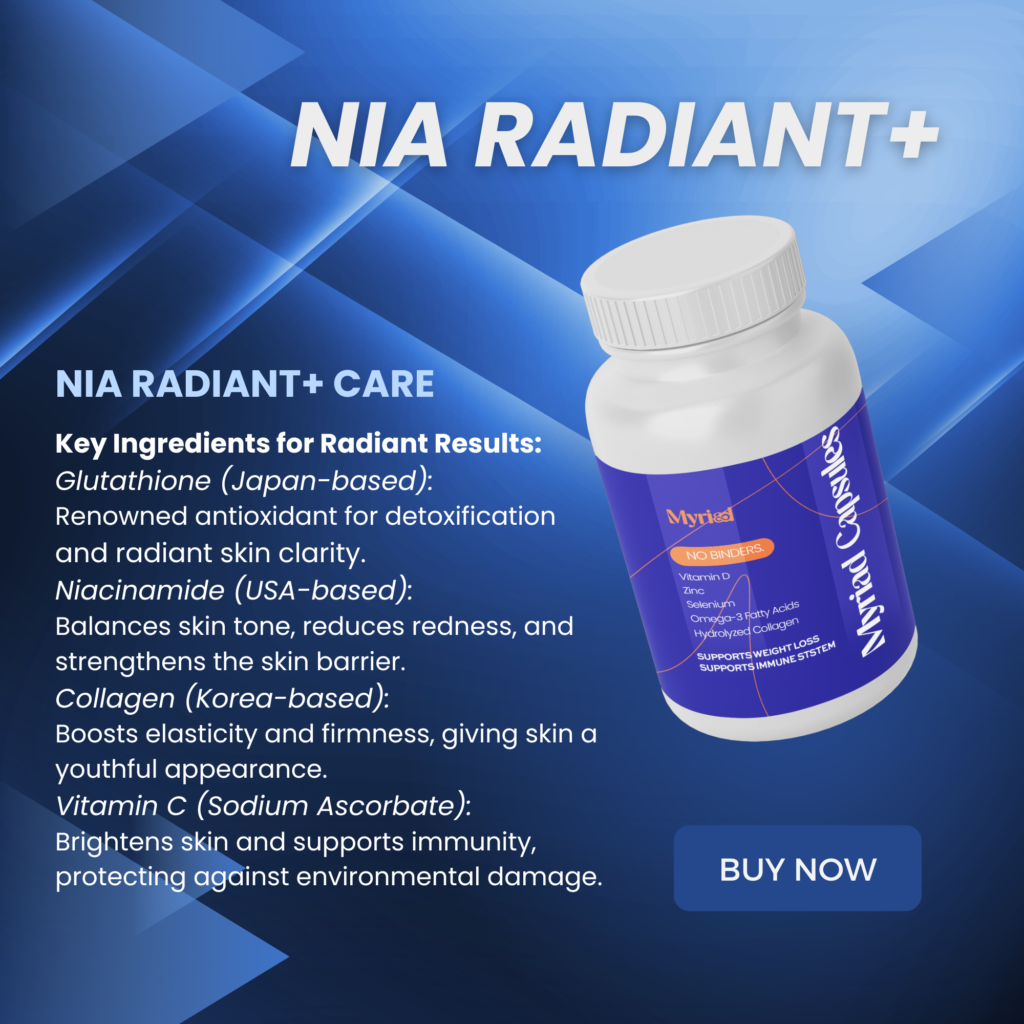 Myriad Niacinamide Capsules 250mg 60 capsules