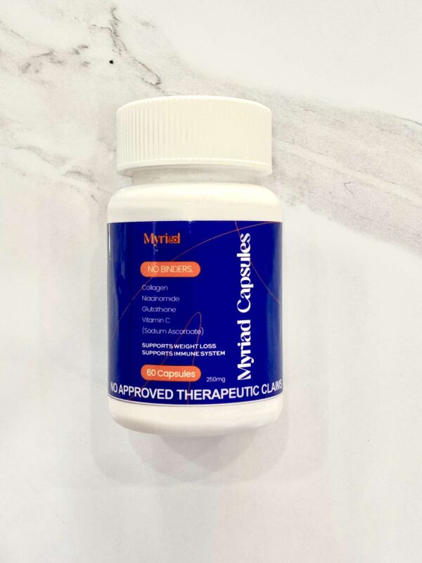 Myriad Niacinamide Capsules 250mg 60 Capsules