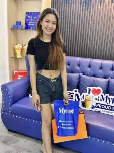 Stephanie Mojica with Myriad