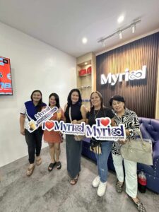 Group Of Women posing for a photo inside Myriad Center
