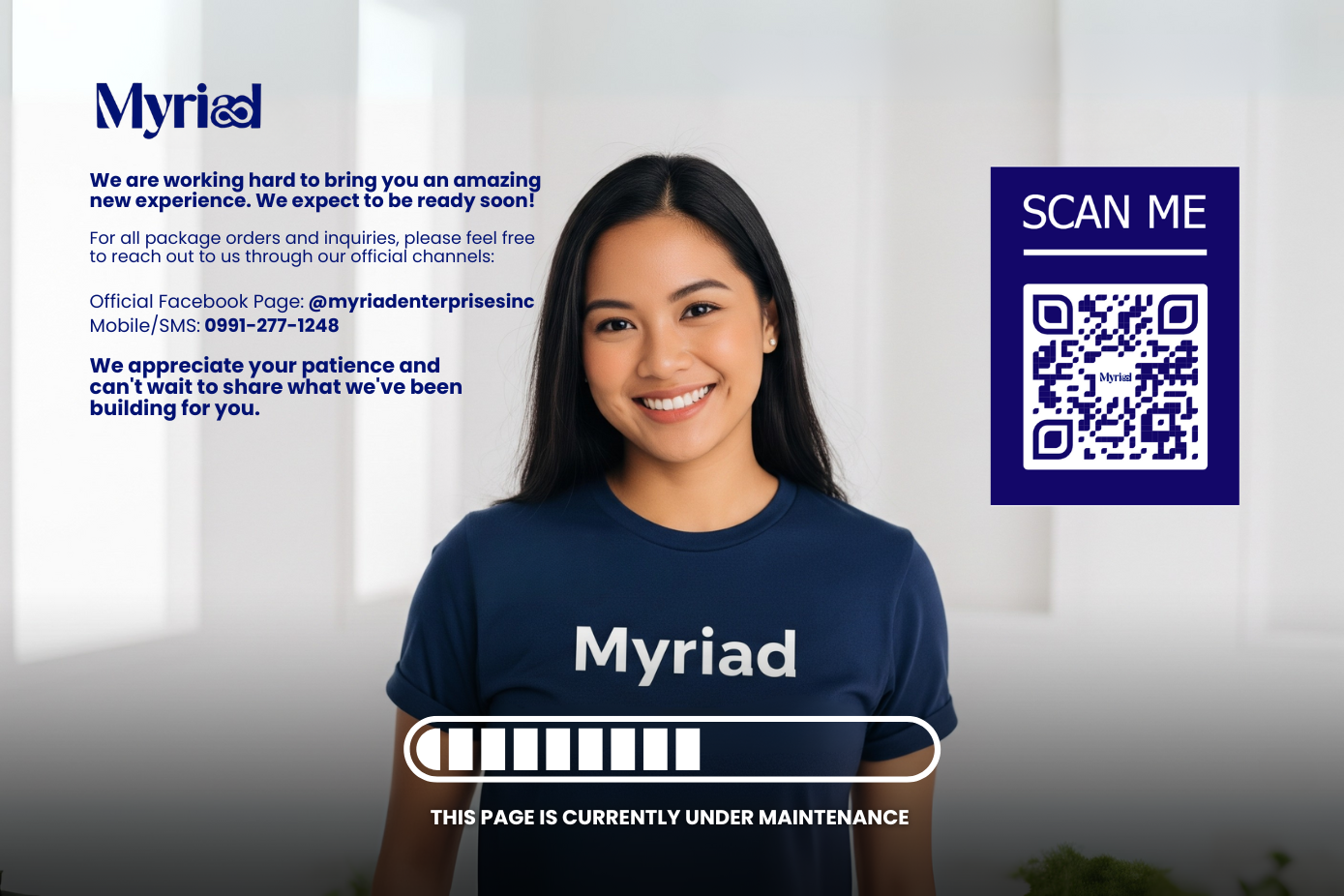 Myriad Application for Resellers Page