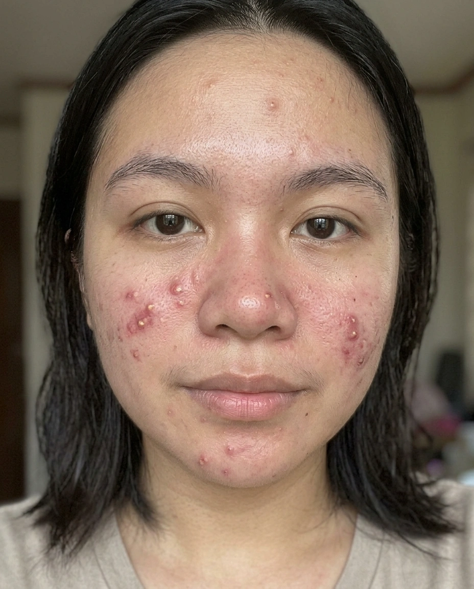 Irritated and overwhelmed skin