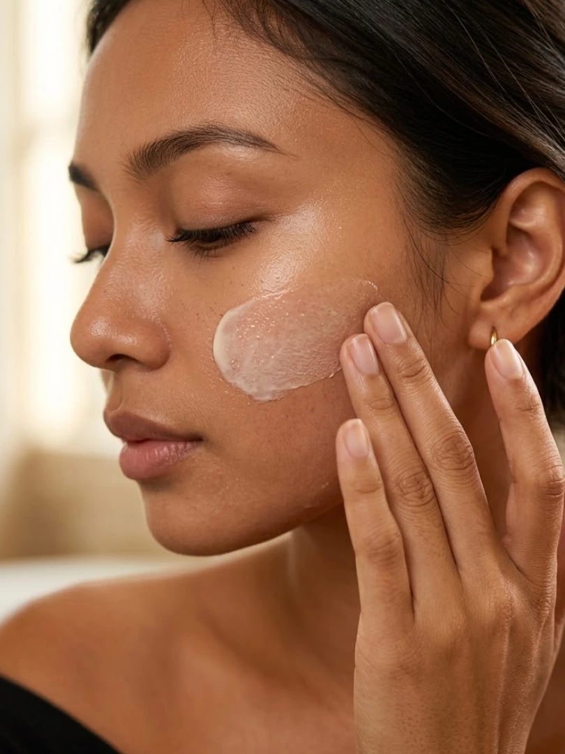 Blendable sunscreen for morena and tan skin