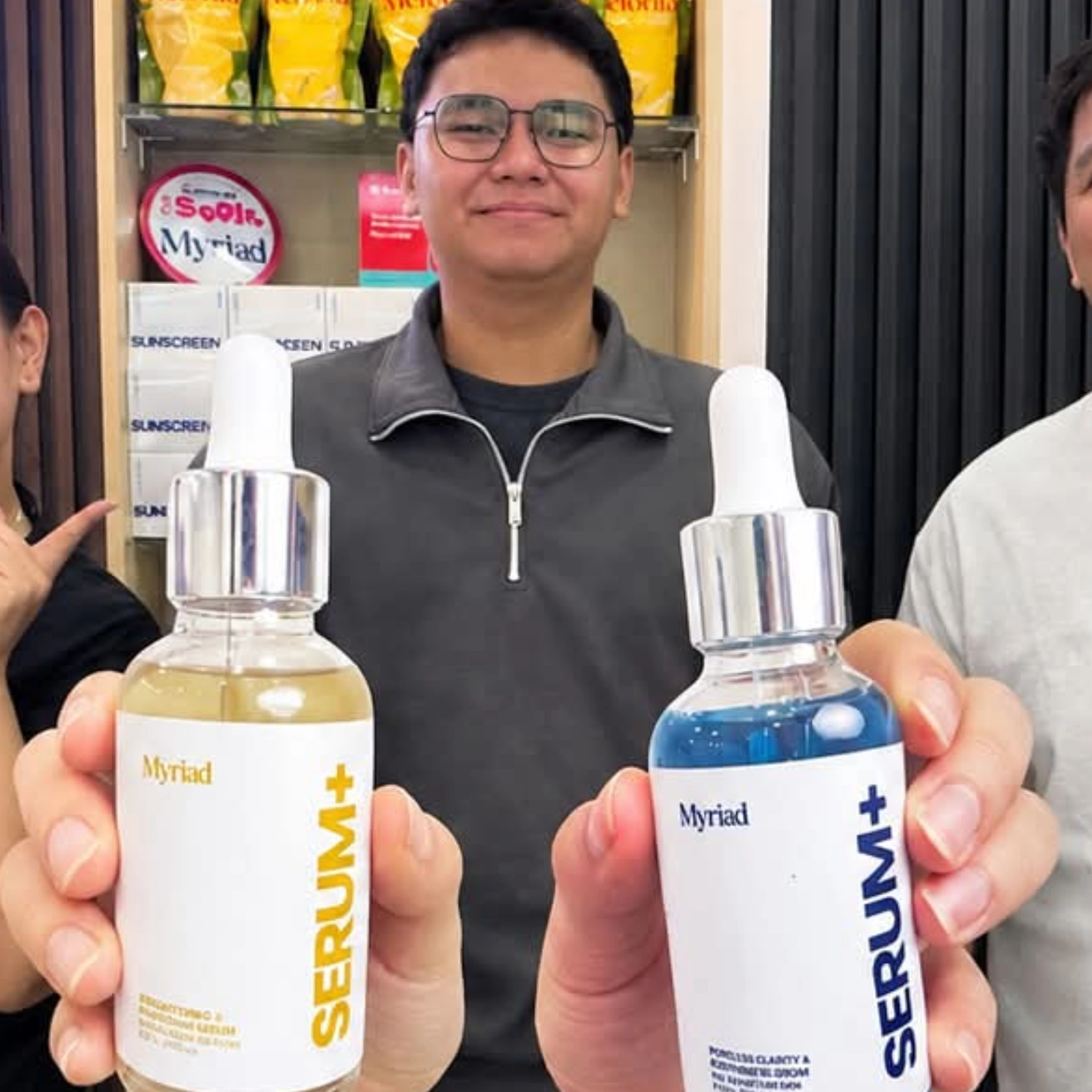 Real Myriad customer with SERUM+