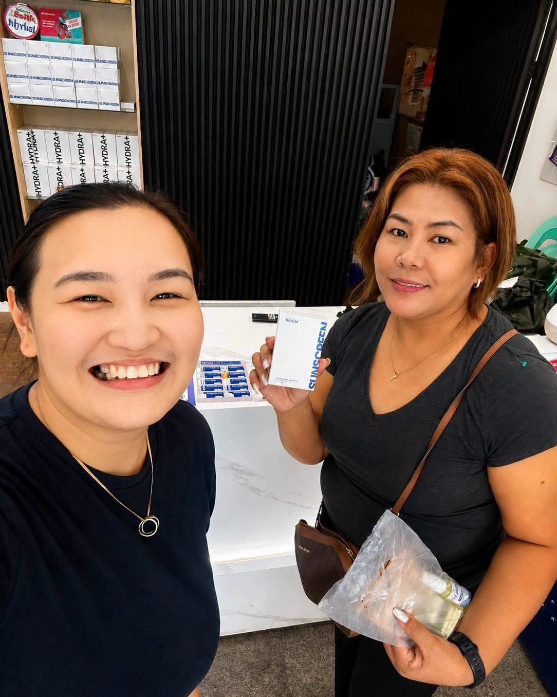 Myriad Sunscreen customer