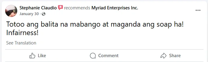 Myriad customer testimonial