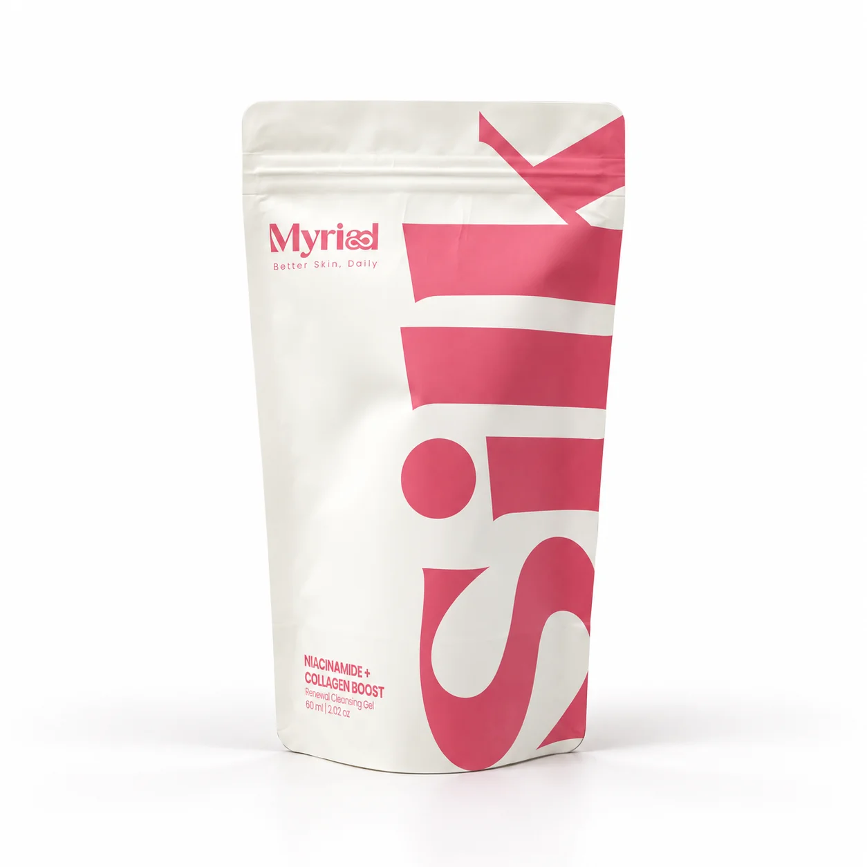 Myriad Niacinamide Cleansing Gel - Front Pouch