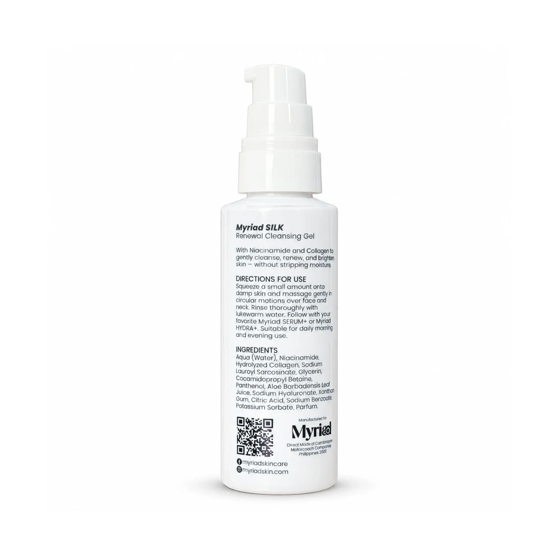 Myriad SILK → BACK BOTTLE
