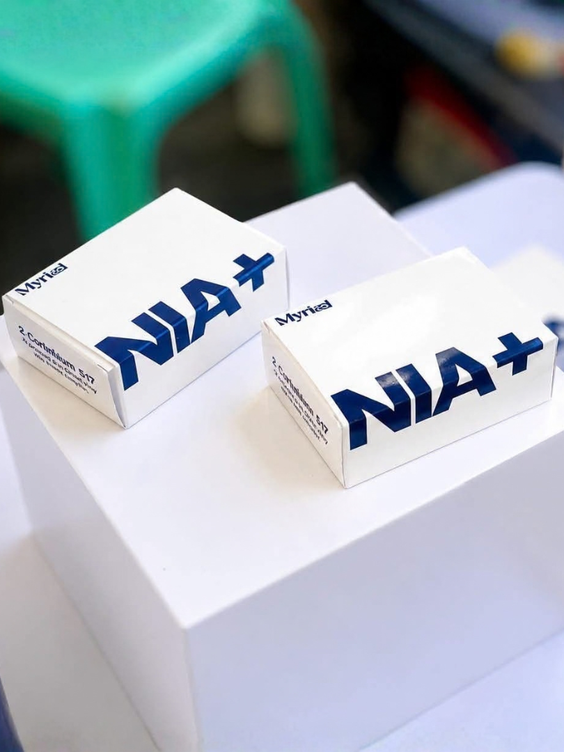 Myriad NIA+ Niacinamide Brightening Soap for daily face and body cleansing