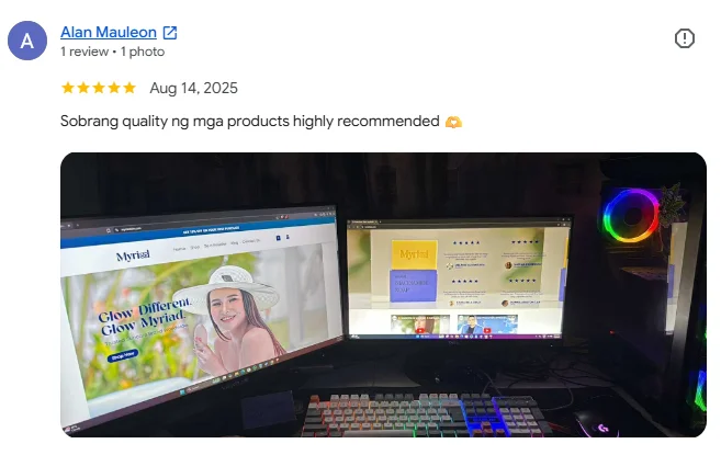 Myriad customer testimonial